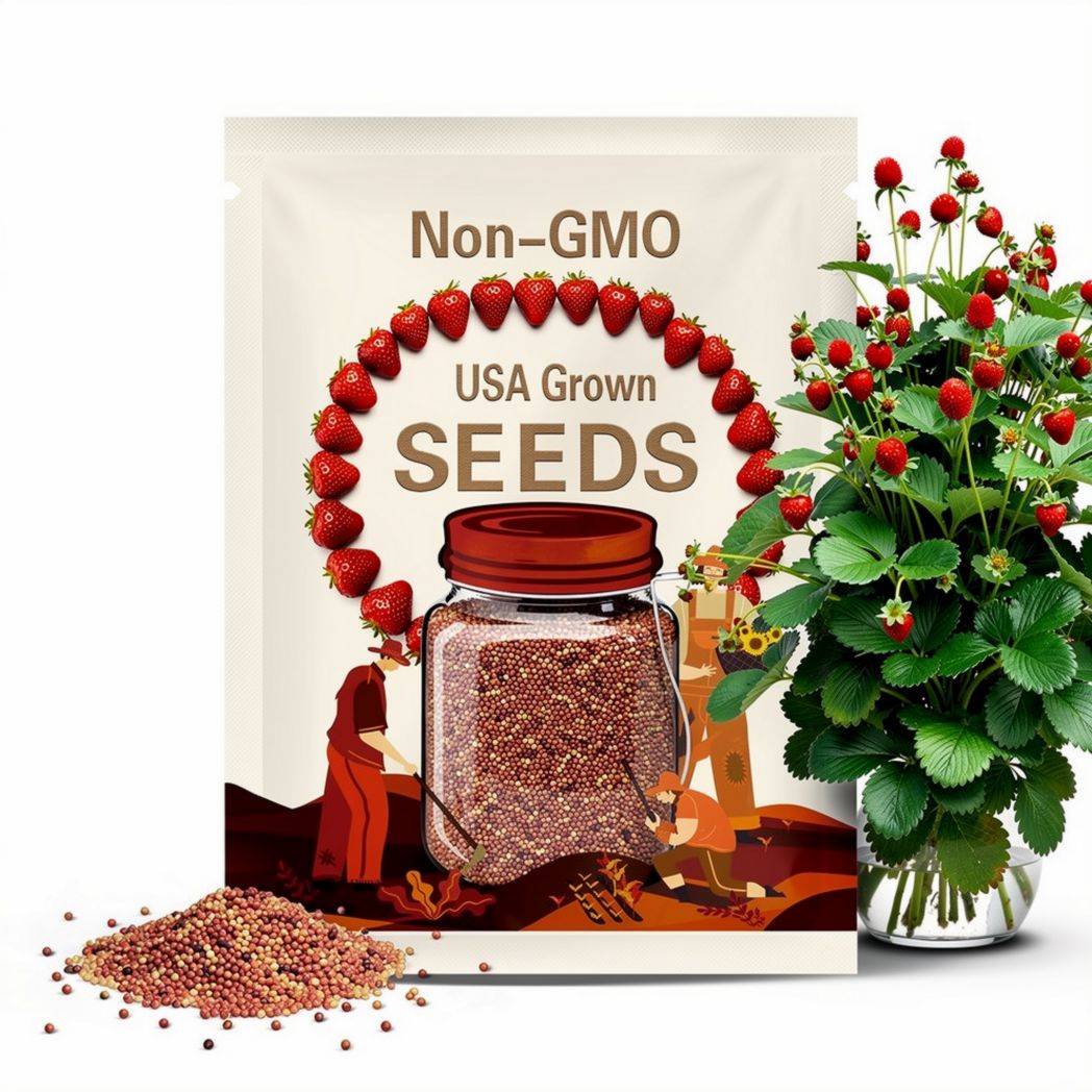 50 Strawberry Fields Globe Amaranth Flower Seeds