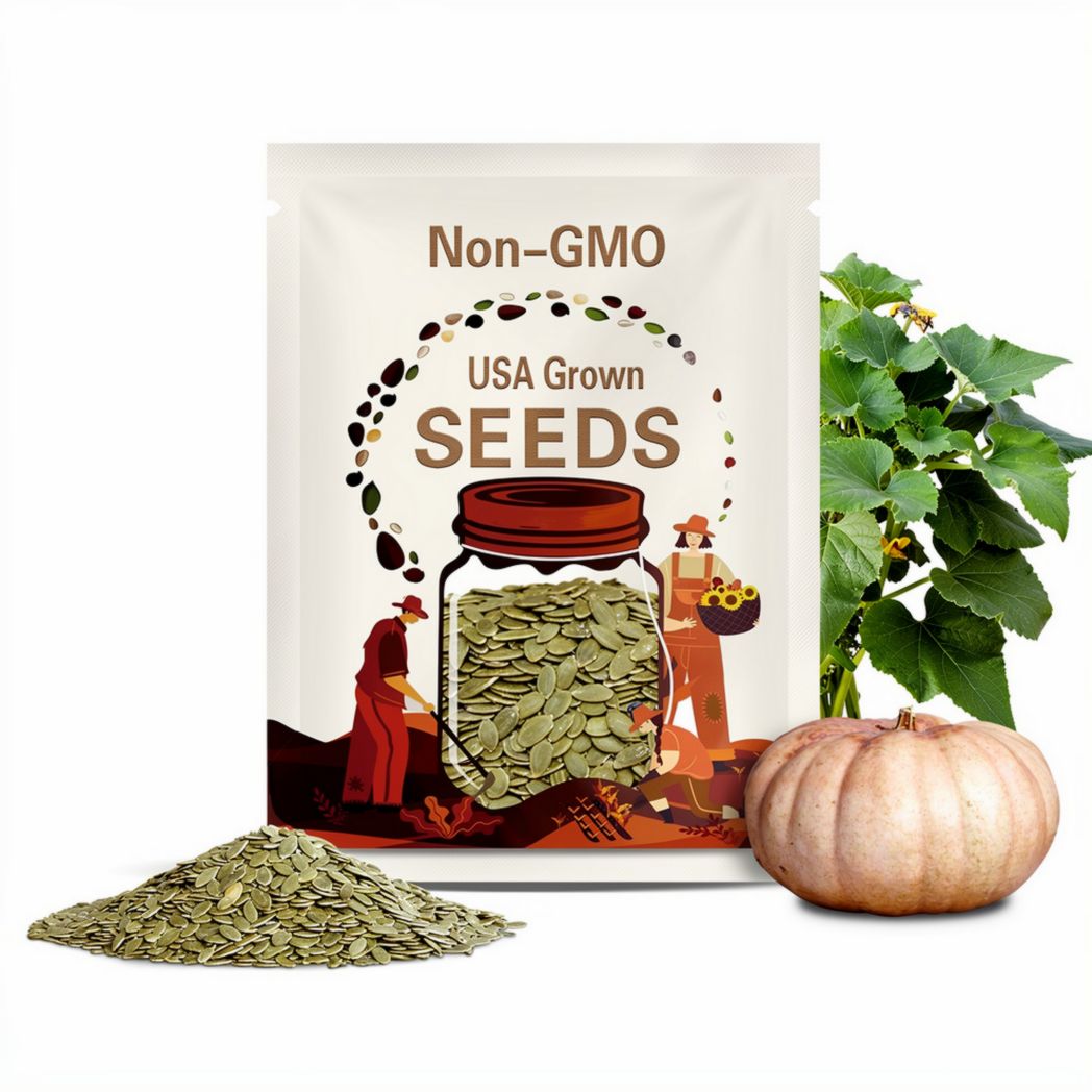 Long Island Cheese Pumpkin Pie Heirloom Premium Seed Packet