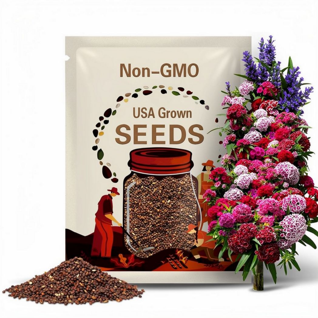 500 Sweet William Seeds. Free shipping