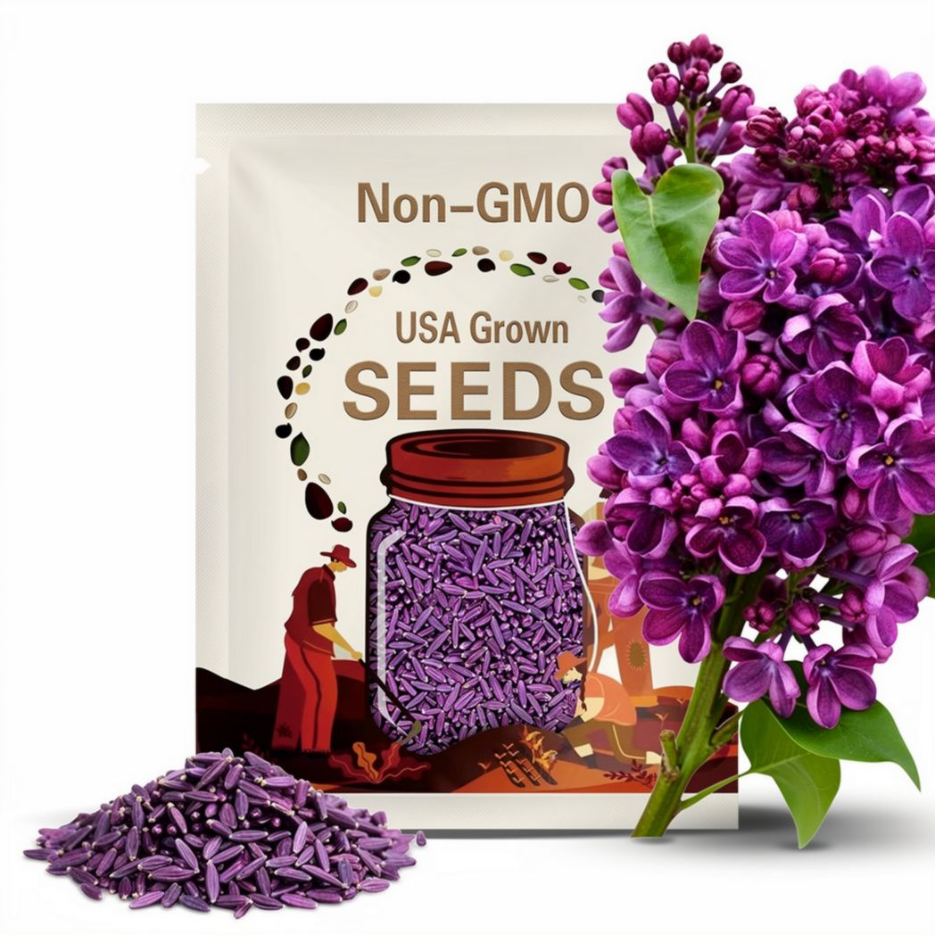 Purple Lilac Fragrant Hardy Flower 50 Seeds